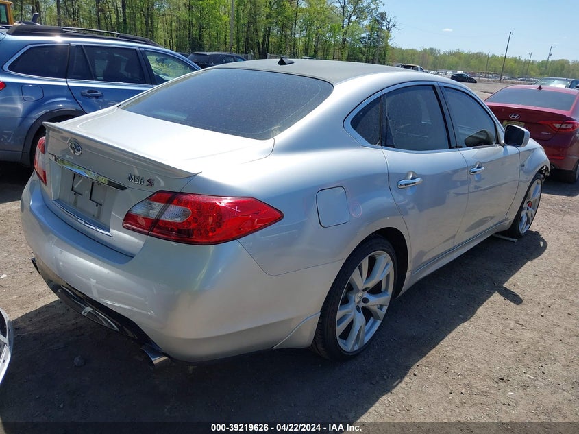 2011 Infiniti M56 VIN: JN1AY1AP4BM520456 Lot: 39219626