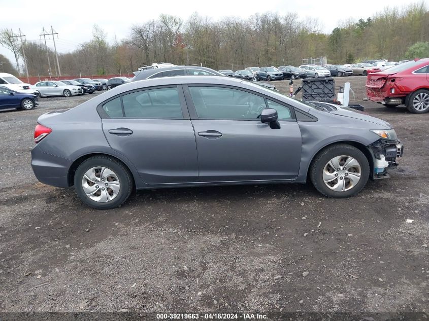 2014 Honda Civic Lx VIN: 2HGFB2F53EH559811 Lot: 39219663