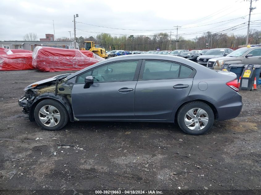 2014 Honda Civic Lx VIN: 2HGFB2F53EH559811 Lot: 39219663