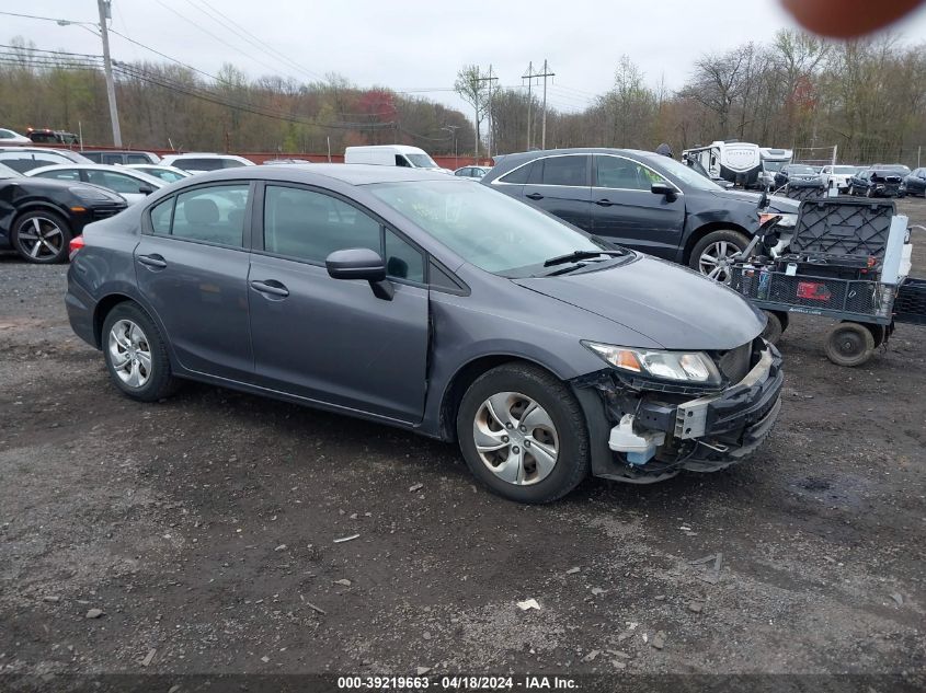 2014 Honda Civic Lx VIN: 2HGFB2F53EH559811 Lot: 39219663