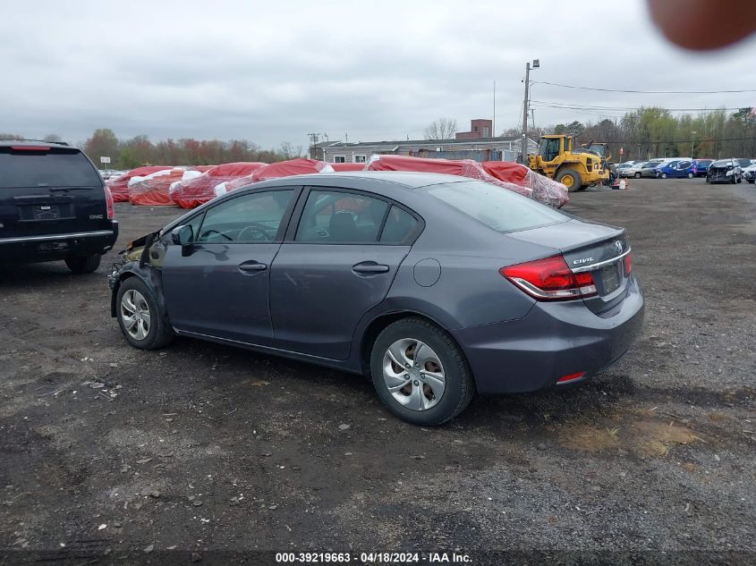 2014 Honda Civic Lx VIN: 2HGFB2F53EH559811 Lot: 39219663