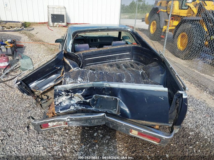 1986 Chevrolet El Camino VIN: 3GCCW80H5GS904784 Lot: 39219681