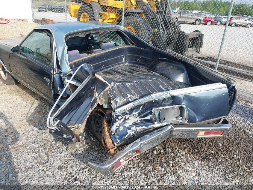 1986 Chevrolet El Camino VIN: 3GCCW80H5GS904784 Lot: 39219681