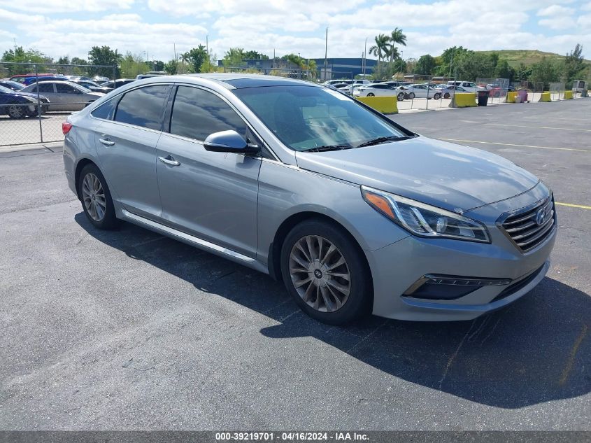 2015 HYUNDAI SONATA LIMITED - 5NPE34AF4FH049835