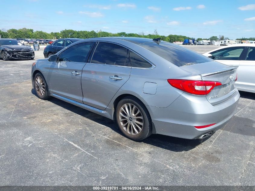 2015 HYUNDAI SONATA LIMITED - 5NPE34AF4FH049835