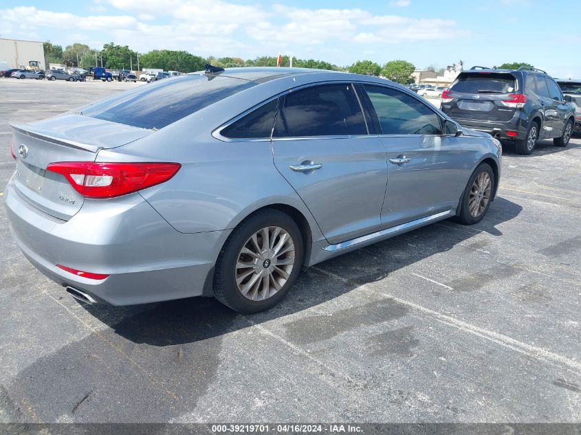 2015 HYUNDAI SONATA LIMITED - 5NPE34AF4FH049835