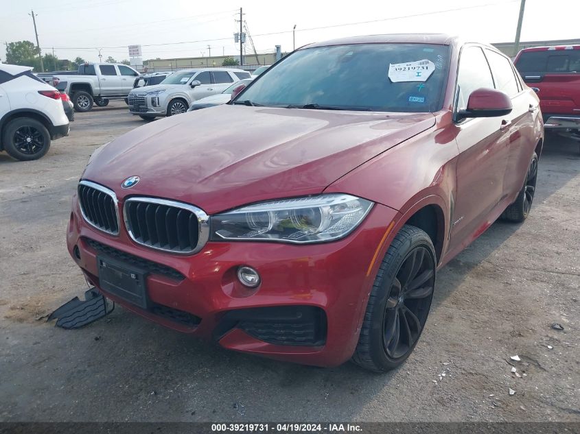 VIN 5UXKU2C59J0Z61356 2018 BMW X6, Xdrive35I no.2