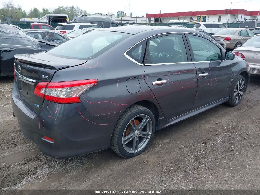 2014 Nissan Sentra Sr VIN: 3N1AB7APXEY268752 Lot: 39219735