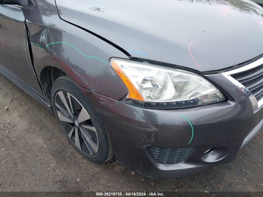 2014 Nissan Sentra Sr VIN: 3N1AB7APXEY268752 Lot: 39219735