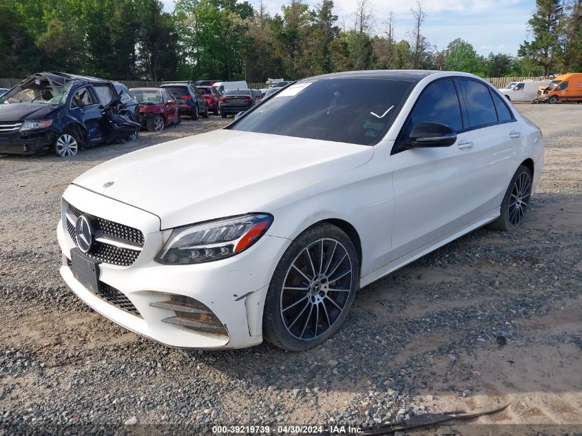 55SWF8EB5KU305532 2019 MERCEDES-BENZ C CLASS - Image 2