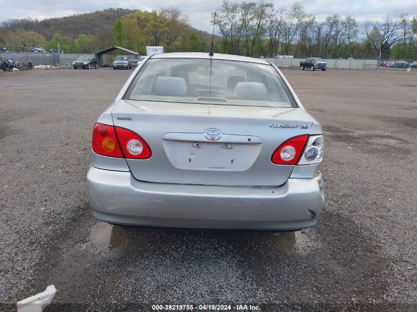 2004 Toyota Corolla Le VIN: 1NXBR32EX4Z329159 Lot: 39219755