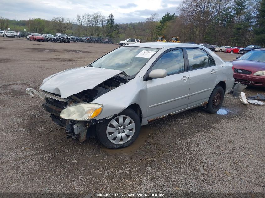 2004 Toyota Corolla Le VIN: 1NXBR32EX4Z329159 Lot: 39219755