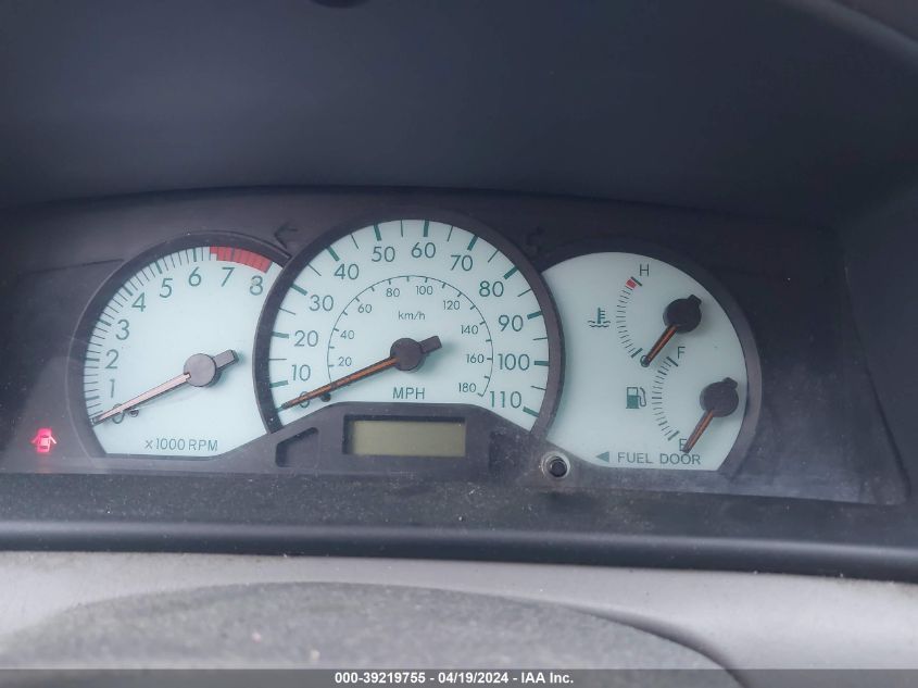 2004 Toyota Corolla Le VIN: 1NXBR32EX4Z329159 Lot: 39219755