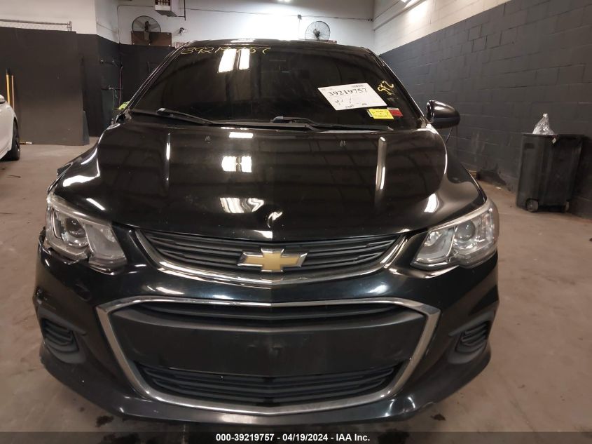 2017 Chevrolet Sonic Lt Auto VIN: 1G1JD5SH0H4113131 Lot: 39219757