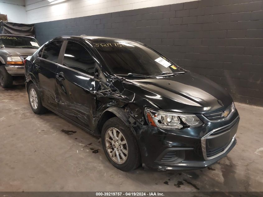 2017 Chevrolet Sonic Lt Auto VIN: 1G1JD5SH0H4113131 Lot: 39219757