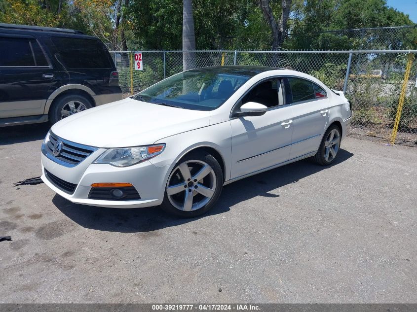 2011 Volkswagen Cc Lux Plus VIN: WVWHN7AN9BE704744 Lot: 39219777