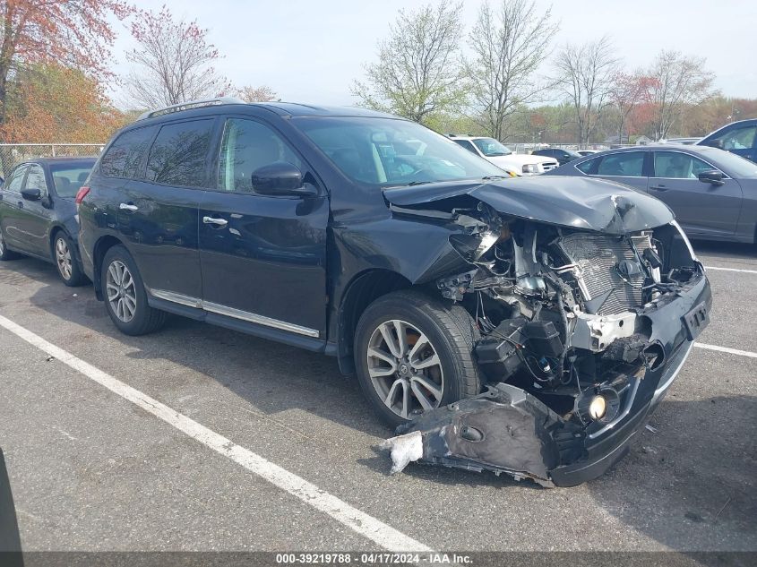 2013 Nissan Pathfinder Sl VIN: 5N1AR2MM3DC681905 Lot: 39219788