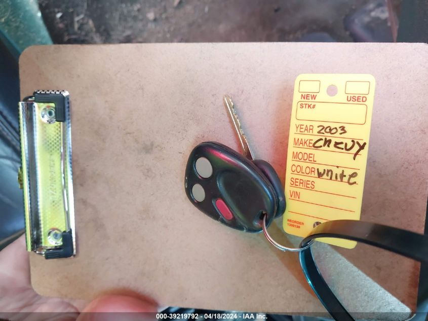 2003 Chevrolet Silverado 2500Hd Lt VIN: 1GCHK23143F174698 Lot: 39219792