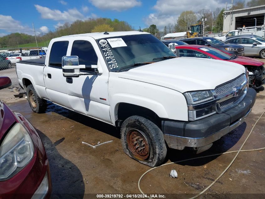 2003 Chevrolet Silverado 2500Hd Lt VIN: 1GCHK23143F174698 Lot: 39219792
