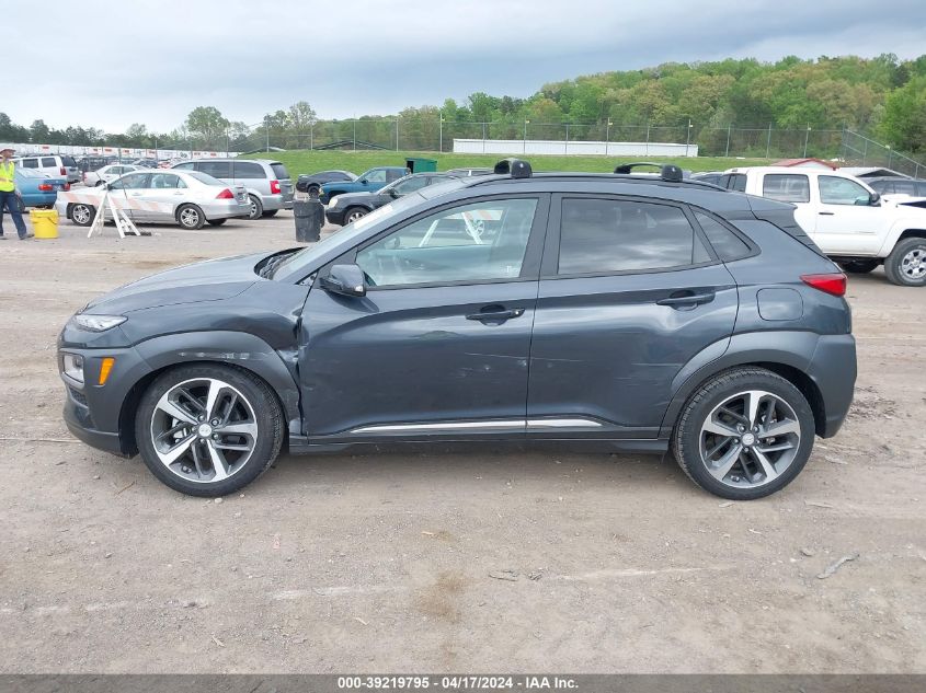 2020 Hyundai Kona Limited VIN: KM8K3CA53LU521623 Lot: 39219795