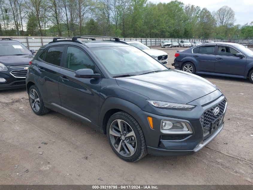 2020 Hyundai Kona Limited VIN: KM8K3CA53LU521623 Lot: 39219795