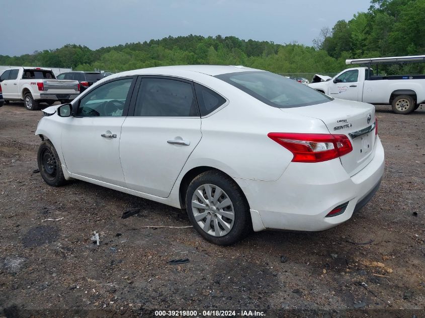 2016 Nissan Sentra Sv VIN: 3N1AB7AP7GY212688 Lot: 39219800