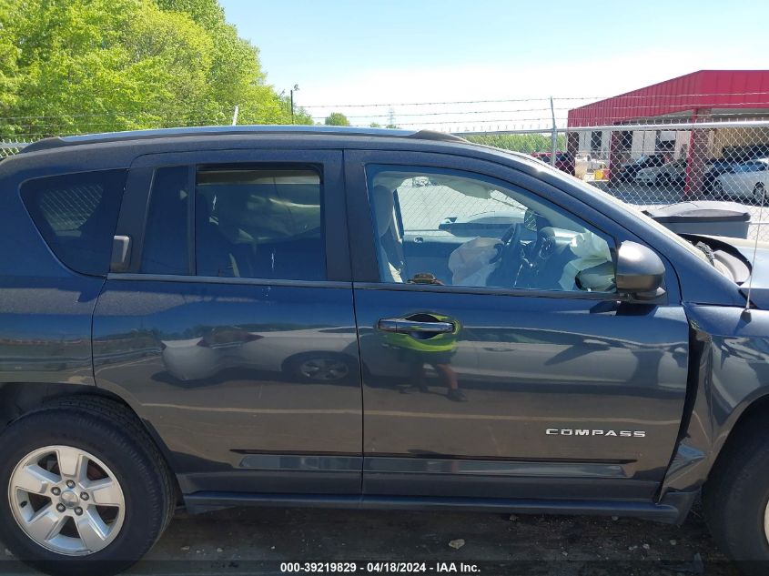 2014 Jeep Compass Sport VIN: 1C4NJCBA4ED573428 Lot: 39219829