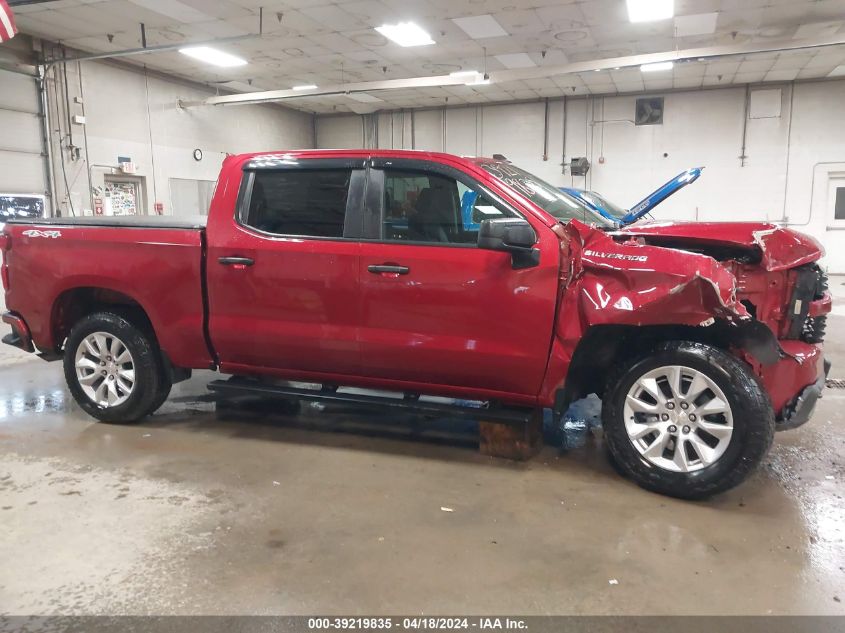 2022 Chevrolet Silverado 1500 Ltd 4Wd Short Bed Custom VIN: 1GCPYBEK0NZ229777 Lot: 39219835