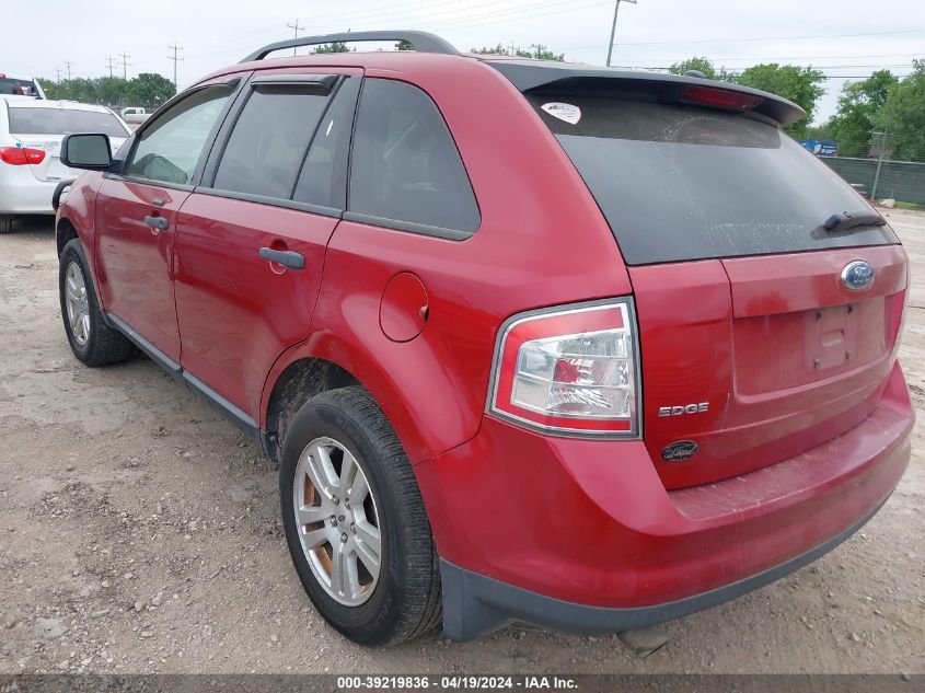 2007 Ford Edge Se VIN: 2FMDK36C67BB51492 Lot: 39219836