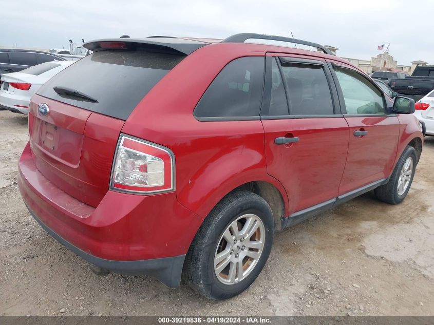 2007 Ford Edge Se VIN: 2FMDK36C67BB51492 Lot: 39219836