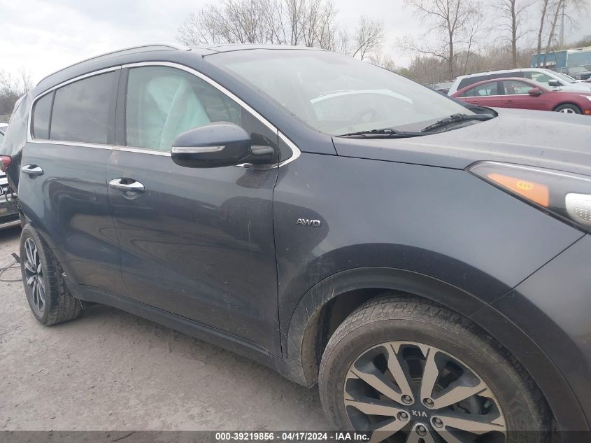 2017 Kia Sportage Ex VIN: KNDPNCAC1H7167626 Lot: 39219856