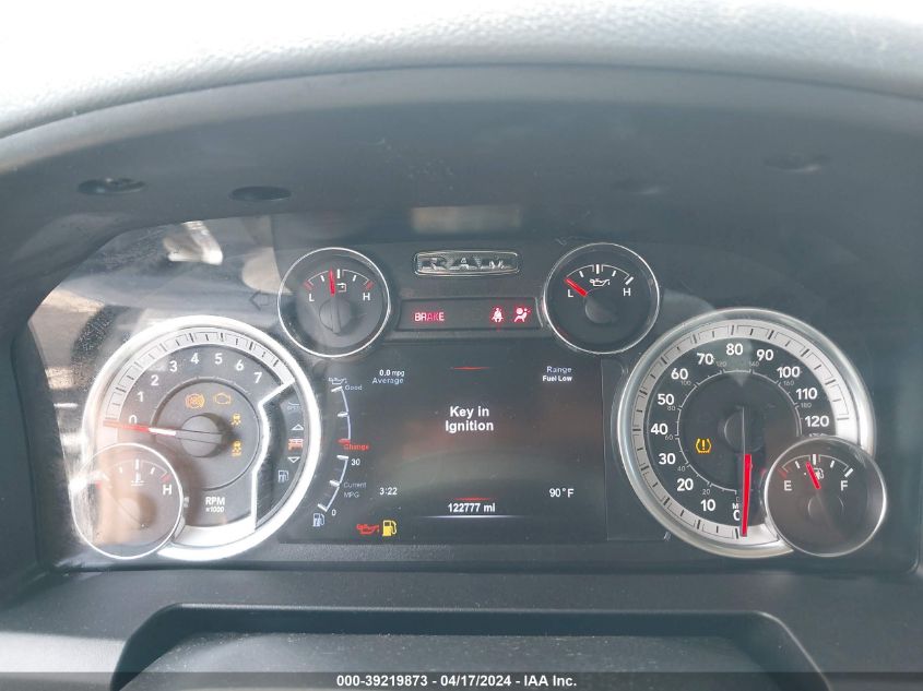 2017 Ram 1500 Big Horn 4X4 5'7 Box VIN: 1C6RR7LG6HS596382 Lot: 39219873