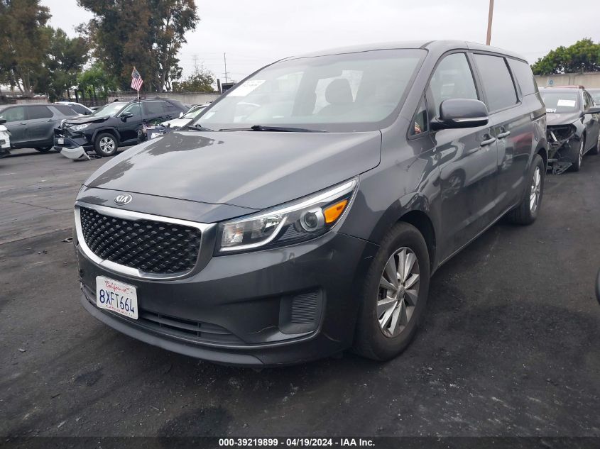 2018 Kia Sedona Lx VIN: KNDMB5C12J6374766 Lot: 39219899