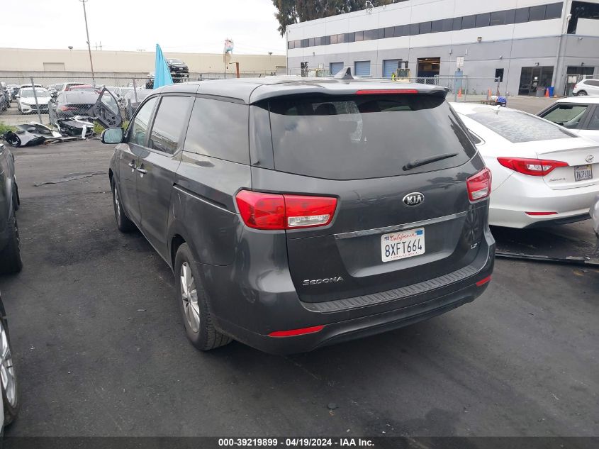 2018 Kia Sedona Lx VIN: KNDMB5C12J6374766 Lot: 39219899