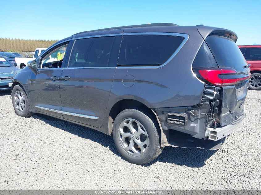 2022 Chrysler Pacifica Limited Awd VIN: 2C4RC3GG4NR222895 Lot: 39219908