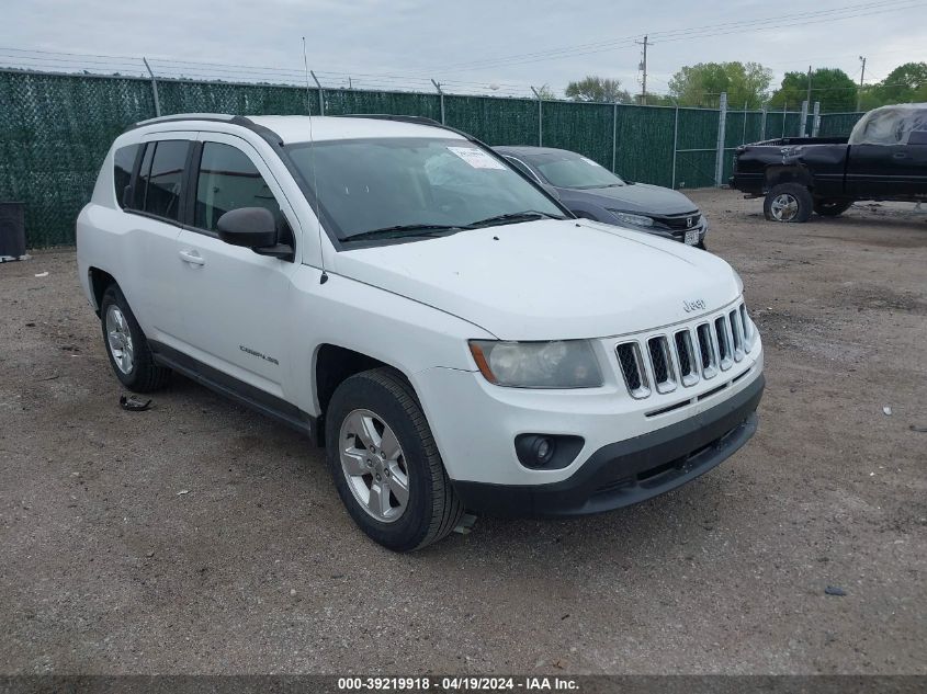 2014 Jeep Compass Sport VIN: 1C4NJCBA2ED504396 Lot: 39219918