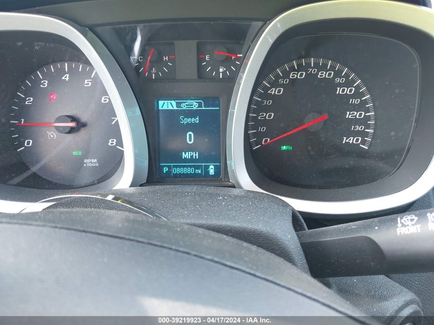 VIN 2GNALCEK0H6297871 2017 CHEVROLET EQUINOX LT