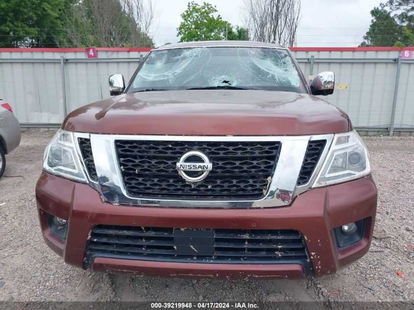 2018 Nissan Armada Sl VIN: JN8AY2ND0J9059622 Lot: 39219948