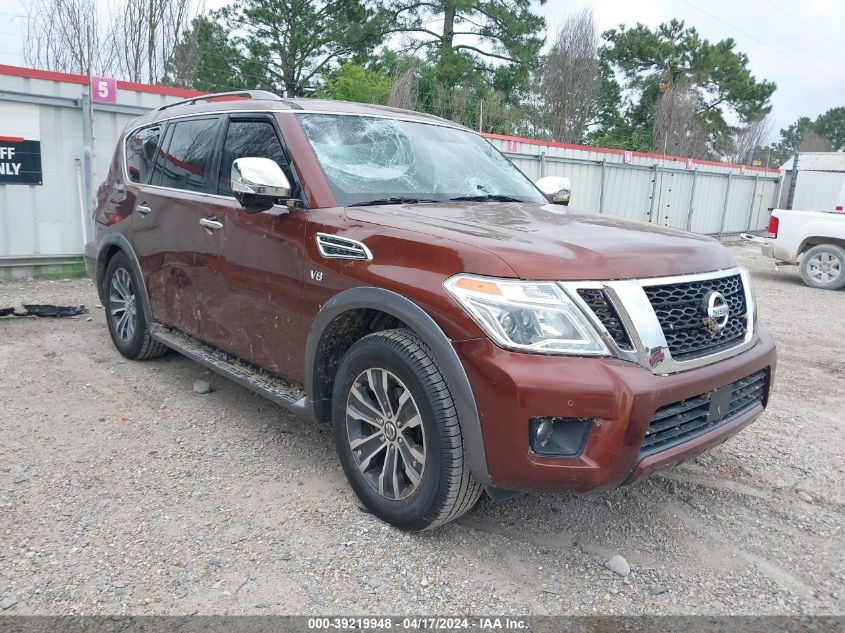 2018 Nissan Armada Sl VIN: JN8AY2ND0J9059622 Lot: 39219948