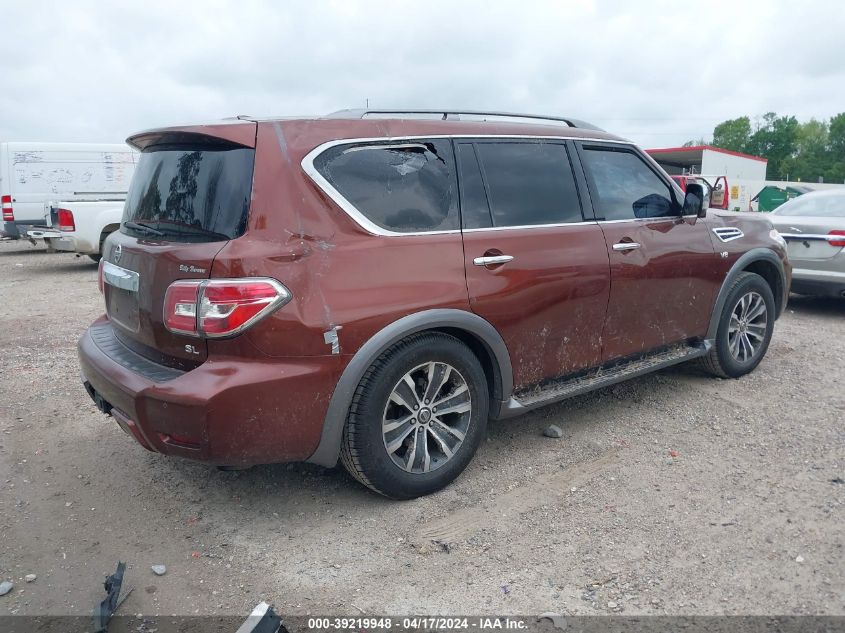 2018 Nissan Armada Sl VIN: JN8AY2ND0J9059622 Lot: 39219948