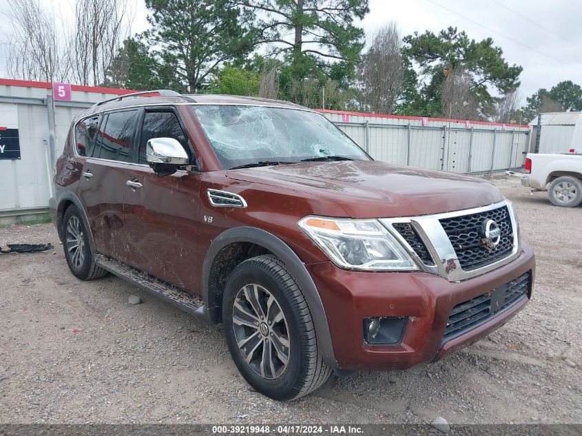 2018 Nissan Armada Sl VIN: JN8AY2ND0J9059622 Lot: 39219948