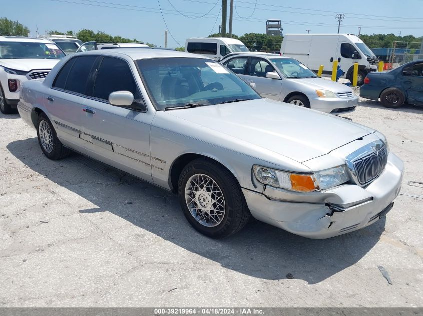 2000 Mercury Grand Marquis Gs VIN: 2MEFM74W4YX647230 Lot: 39219964