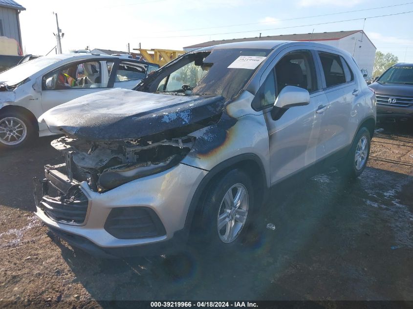 2019 Chevrolet Trax Ls VIN: 3GNCJKSB4KL286789 Lot: 39219966