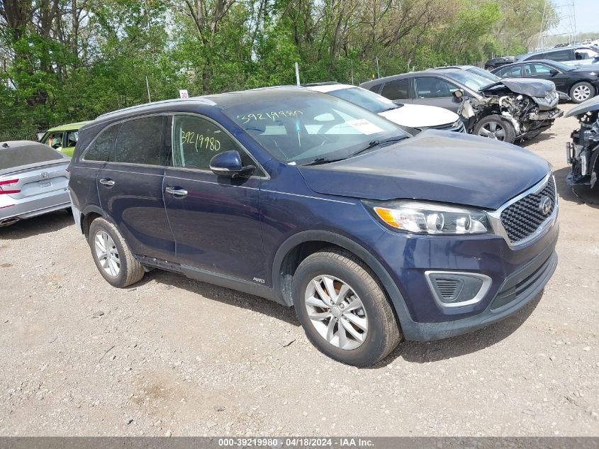 2016 Kia Sorento 2.4L Lx VIN: 5XYPGDA35GG060242 Lot: 39219980