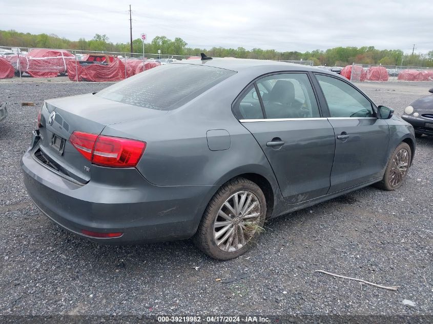 2015 Volkswagen Jetta 1.8T Se VIN: 3VWD17AJ2FM296950 Lot: 39219982