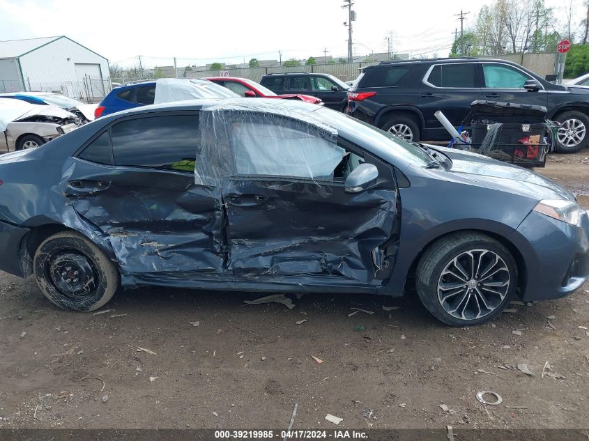 2016 Toyota Corolla S Plus VIN: 2T1BURHE8GC735102 Lot: 39219985