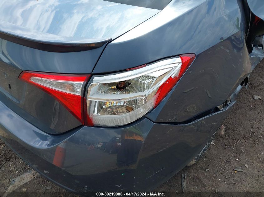 2016 Toyota Corolla S Plus VIN: 2T1BURHE8GC735102 Lot: 39219985