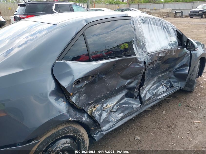 2016 Toyota Corolla S Plus VIN: 2T1BURHE8GC735102 Lot: 39219985