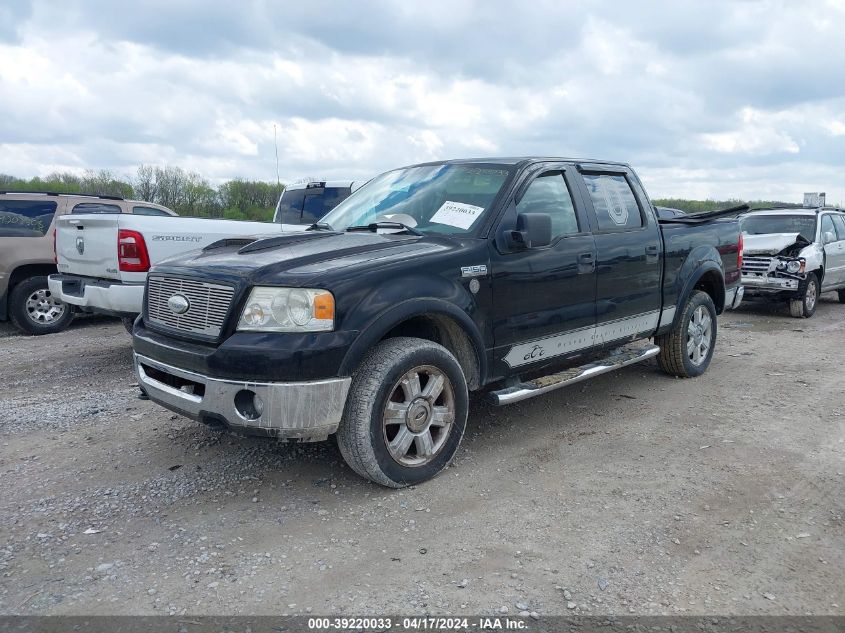 2006 Ford F-150 Fx4/Lariat/Xlt VIN: 1FTPW14586FA83448 Lot: 39220033