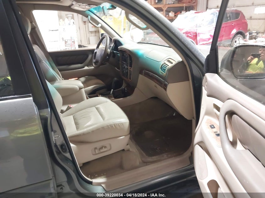 2000 Toyota Land Cruiser VIN: JT3HT05J7Y0091666 Lot: 39220034